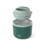 Термос для еды Monbento Element Green Bicolor 0,55 л, зелёный, герметичный — фото 3