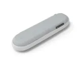 Дорожный набор столовых приборов Monbento Slim Nest Grey в футляре на молнии, ложка, вилка, нож, светло-серый — фото 3