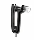 Косточковыниматель для вишни и оливок OXO Good Grips, нержавеющая сталь и пластик, чёрный, складной — фото 2