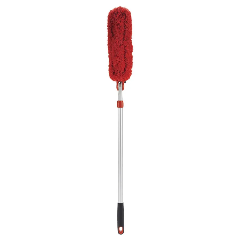 Телескопическая метёлка для пыли OXO Good Grips из микрофибры, ручка до 137 см