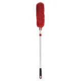 Телескопическая метёлка для пыли OXO Good Grips из микрофибры, ручка до 137 см — фото 1