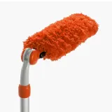 Телескопическая метёлка для пыли OXO Good Grips из микрофибры, ручка до 137 см — фото 3