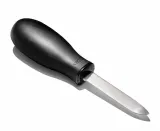 Нож для устриц OXO Good Grips, нержавеющая сталь и пластик, чёрная ручка, можно мыть в посудомоечной машине — фото 1