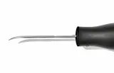 Нож для устриц OXO Good Grips, нержавеющая сталь и пластик, чёрная ручка, можно мыть в посудомоечной машине — фото 4