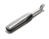 Овощечистка прямая двусторонняя OXO Steel 19 × 3,1 см, нержавеющая сталь, лезвие в японском стиле, серебристая — фото 1