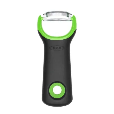 Овощечистка для спаржи OXO Good Grips, нержавеющая сталь и пластик, 11 см, чёрная