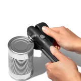 Открывалка для консервных банок OXO Good Grips Lock&Go, пластик и нержавеющая сталь, чёрная, 2,15 x 4,25 x 9,95 см — фото 3