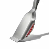 Скребок 2 в 1 для чистки решёток гриля OXO Good Grips, 51,3 x 7,8 см, нержавеющая сталь и силикон — фото 4
