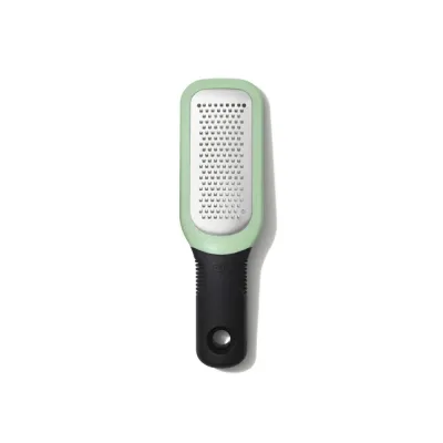 Тёрка для чеснока и имбиря OXO Good Grips 18,5 × 5,5 × 3,5 см, нержавеющая сталь и пластик, с крышкой