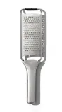 Тёрка ручная OXO Steel 29,2 × 6,9 см, нержавеющая сталь, силиконовая вставка в ручке, защитный чехол, серебристая — фото 2