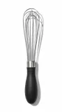 Венчик мини OXO Good Grips 18 см, нержавеющая сталь и пластик, для яиц и сливок, чёрный — фото 2