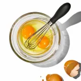Венчик мини OXO Good Grips 18 см, нержавеющая сталь и пластик, для яиц и сливок, чёрный — фото 4