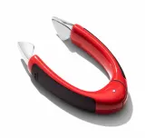 Нож для удаления плодоножек клубники OXO Good Grips, нержавеющая сталь, красно-чёрный — фото 1