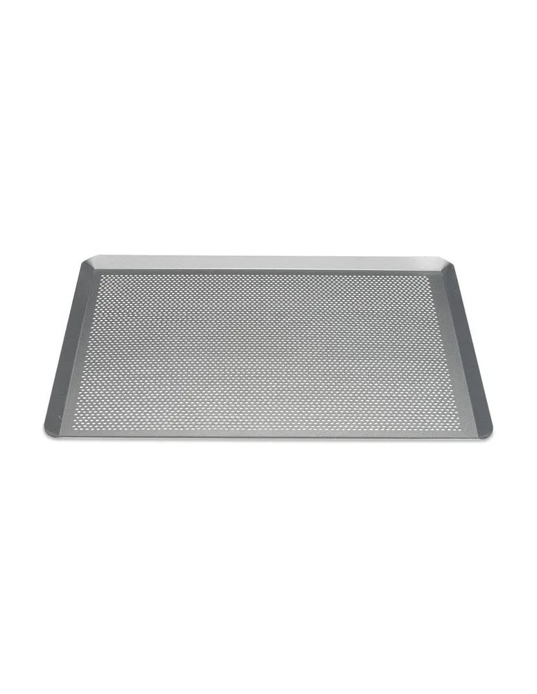 Перфорированный противень Patisse SILVER-TOP 40 x 30 см, сталь ECCS, антипригарное покрытие, серебристый