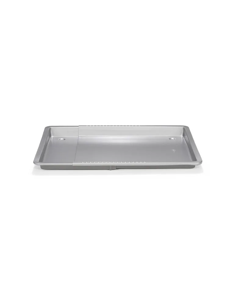 Раздвижной противень Patisse SILVER-TOP, регулировка длины 33-47 см, сталь ECCS, антипригарный, серебристый