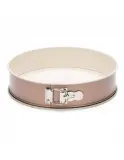 Форма для торта разъёмная Patisse CERAMIC 22 см, сталь ECCS с антипригарным покрытием Ilaflon, бежевая — фото 1