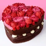 Форма для выпечки PME Cake в форме сердца 25,5 см, анодированный алюминий, высота 7,6 см, серая — фото 5