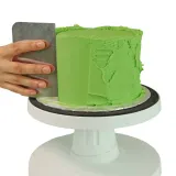Кондитерский нож PME Cake 12,5x9 см, нержавеющая сталь, прямой край, серебристый — фото 4