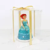 Коробка для торта прозрачная PME Cake 20x20 см, PET, для хранения и перевозки выпечки — фото 3