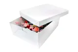 Коробка для 24 кексов PME Cake, белый картон, высота 14 см — фото 1