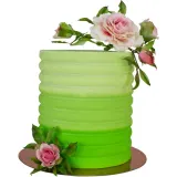 Шпатель-скребок PME Cake для крема с волнистым профилем, 25.5x8 см, пластик, белый — фото 4