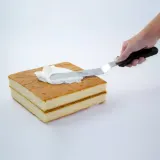 Лопатка кондитерская PME Cake изогнутая гладкая, 33 см, нержавеющая сталь, пластиковая ручка — фото 5