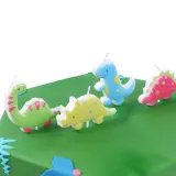 Свечи для торта PME Cake Динозавры, набор 4 шт, T-Rex, трицератопс, стегозавр, апатозавр, разноцветные — фото 5