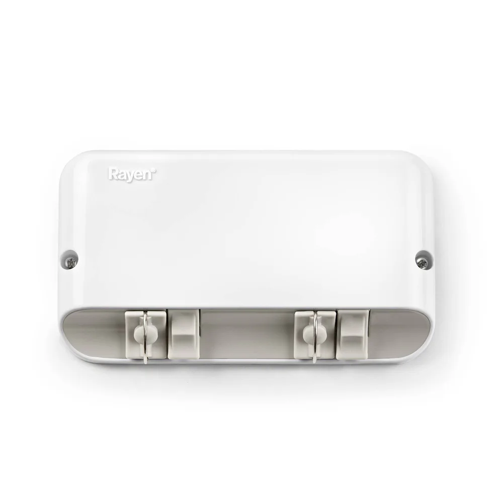 Автоматическая 2-рядная бельевая верёвка Rayen для сушки белья 20,5 x 11,5 см