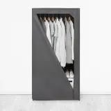 Текстильный шкаф Rayen 79 x 54 x 155 см для одежды и обуви — фото 2