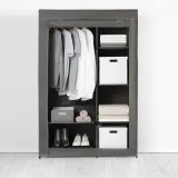 Текстильный шкаф Rayen 105 x 45 x 161 см для одежды и аксессуаров — фото 4