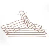 Набор из 5 вешалок Rayen медного цвета, 40 x 18 см — фото 1