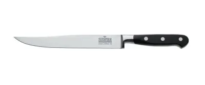 Нож для мяса Richardson Sheffield V Sabatier, лезвие 20 см, сталь X50Cr15MoV1, чёрный