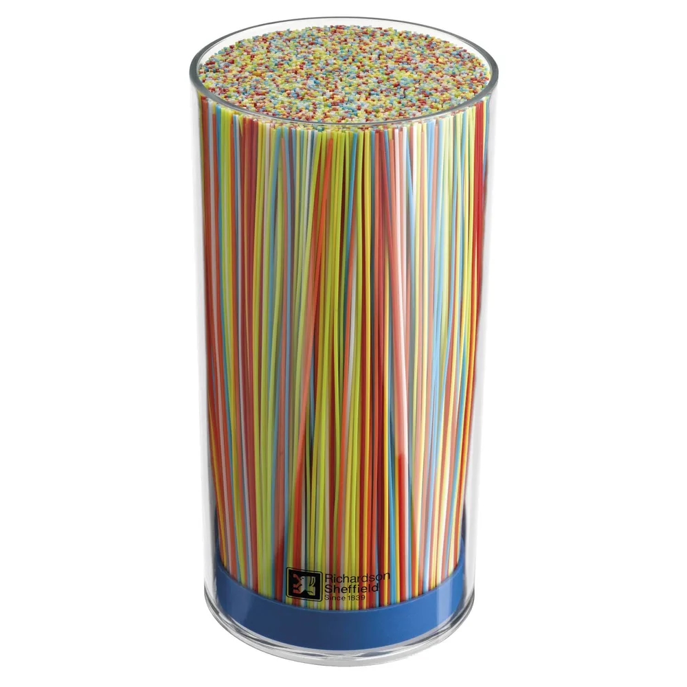 Универсальный блок для ножей Richardson Sheffield Multi Color, пластик, высота 22,5 см, диаметр 11,2 см, разноцветный