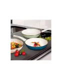 Кастрюля Riess Aquamarin 2 л, 20 см, низкая, со стеклянной крышкой, морская волна — фото 3