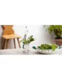 Миска эмалированная неглубокая с ручками Riess Gmundner Streublumen 0,85 л, 14 см, разноцветная — фото 3