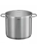Кастрюля Rösle Elegance 24 см 8 л со стеклянной крышкой, нержавеющая сталь 18/10, высота 21 см, для супов, индукция — фото 2