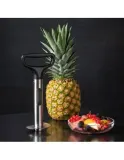 Слайсер для ананаса Roesle Pro, нержавеющая сталь 18/10 и ABS, 27,5 см, серебристо-чёрный — фото 4