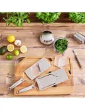 Тёрка-слайсер Roesle V slicer 46 x 13 см из нержавеющей стали 18/10, серебристая — фото 4