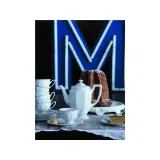 Бульонница с блюдцем фарфоровая Rosenthal Maria Biała 0,27 л, белая — фото 3