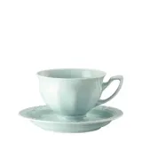 Кофейная чашка с блюдцем Rosenthal Maria en Vogue Mint 180 мл, фарфор, мятная — фото 1