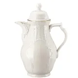 Кофейник фарфоровый Rosenthal Sanssouci Gold 1,11 л, цвет слоновой кости с позолотой — фото 1