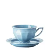 Кофейная чашка с блюдцем Rosenthal Maria en Vogue Blue 180 мл, фарфор, голубая — фото 1