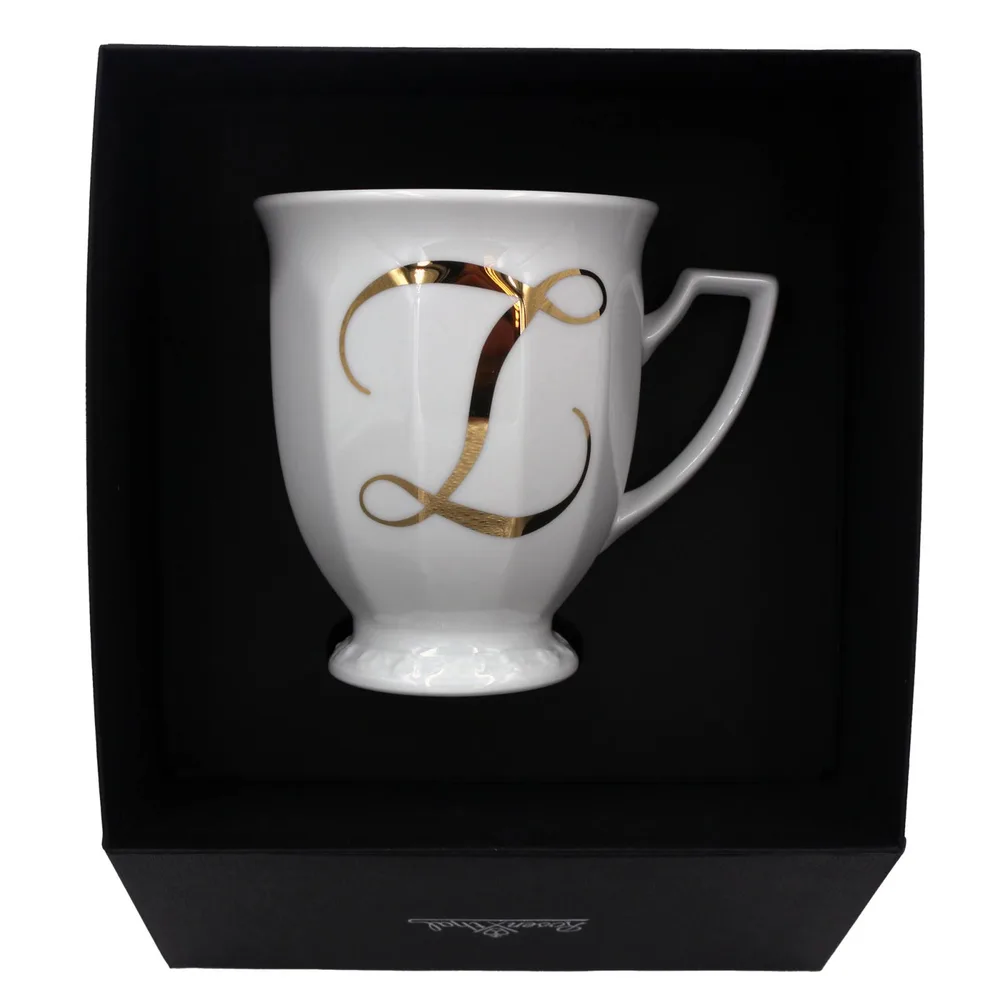 Кружка фарфоровая Rosenthal Maria Alphabet буква Z 300 мл, белая, в подарочной коробке