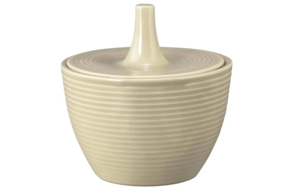 Сахарница фарфоровая Seltmann Weiden Beat Color Glaze 270 мл, бежевая