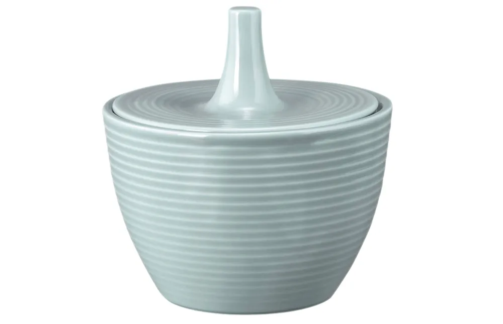 Сахарница фарфоровая Seltmann Weiden Beat Color Glaze 270 мл, голубая