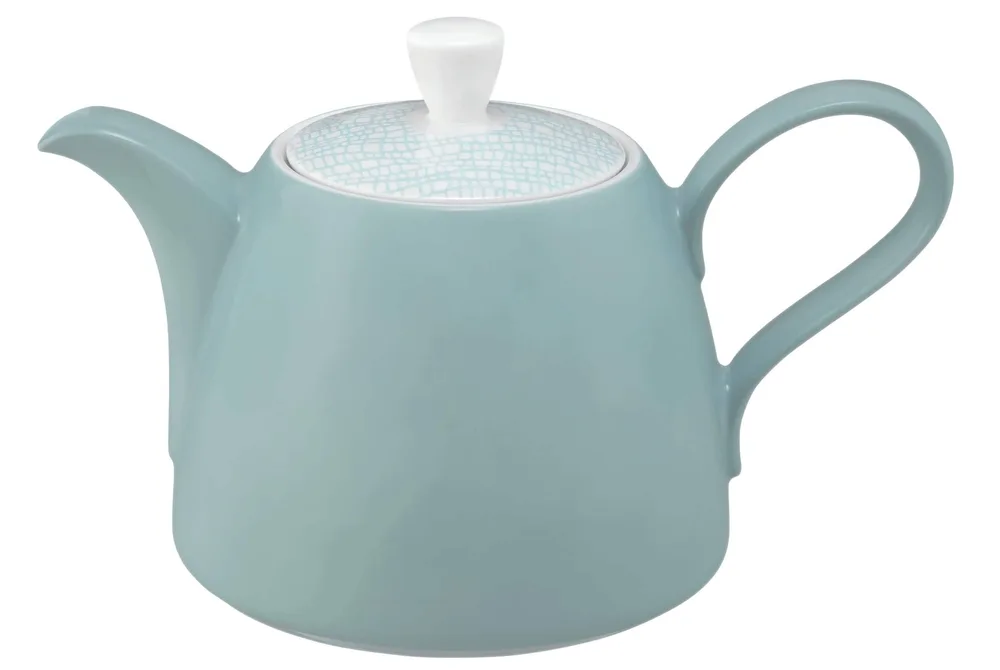 Чайник заварочный фарфоровый Seltmann Weiden Life Fashion Green Chic 1,4 л, мятный