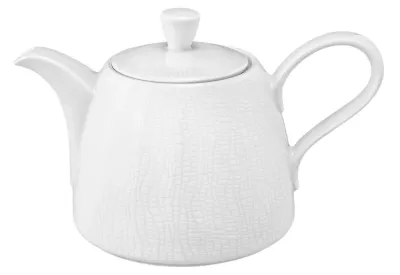 Чайник заварочный фарфоровый Seltmann Weiden Life Fashion Luxury White 1,4 л, белый
