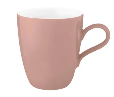 Кружка фарфоровая Seltmann Weiden Life Fashion Posh Rose 400 мл, светло-розовая