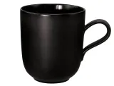 Кружка фарфоровая Seltmann Weiden Liberty Velvet Black 400 мл, чёрная — фото 1