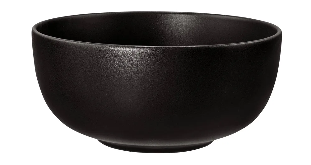 Пиала фарфоровая Seltmann Weiden Liberty Velvet Black 15 см, чёрная